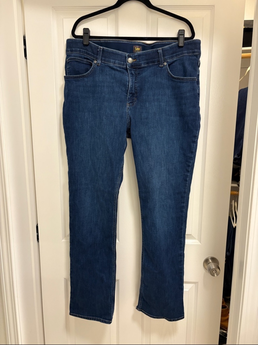 Lee Women's Boot Cut Jeans in Dark Blue Wash- 2 pair!